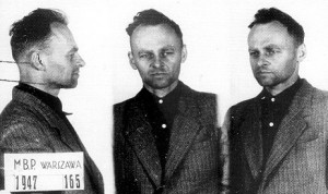 Witold Pilecki, zdjęcie wykonane w więzieniu na Mokotowie, 1947 r.