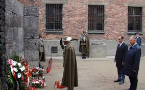 Ściana Straceń w Muzeum Auschwitz